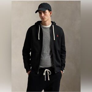 Polo Ralph Lauren  Fleece Full-Zip Hoodie Black XXXL